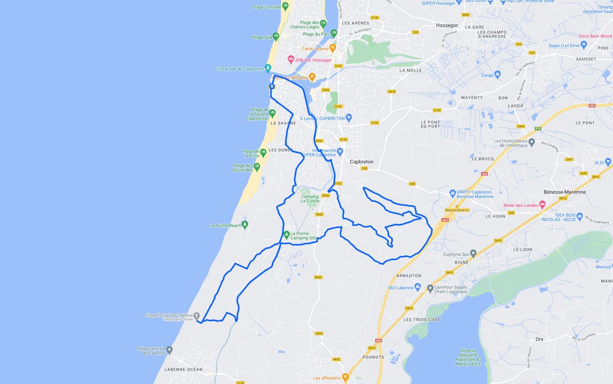 Tuc De las 9 iglesias Paseo en bicicleta