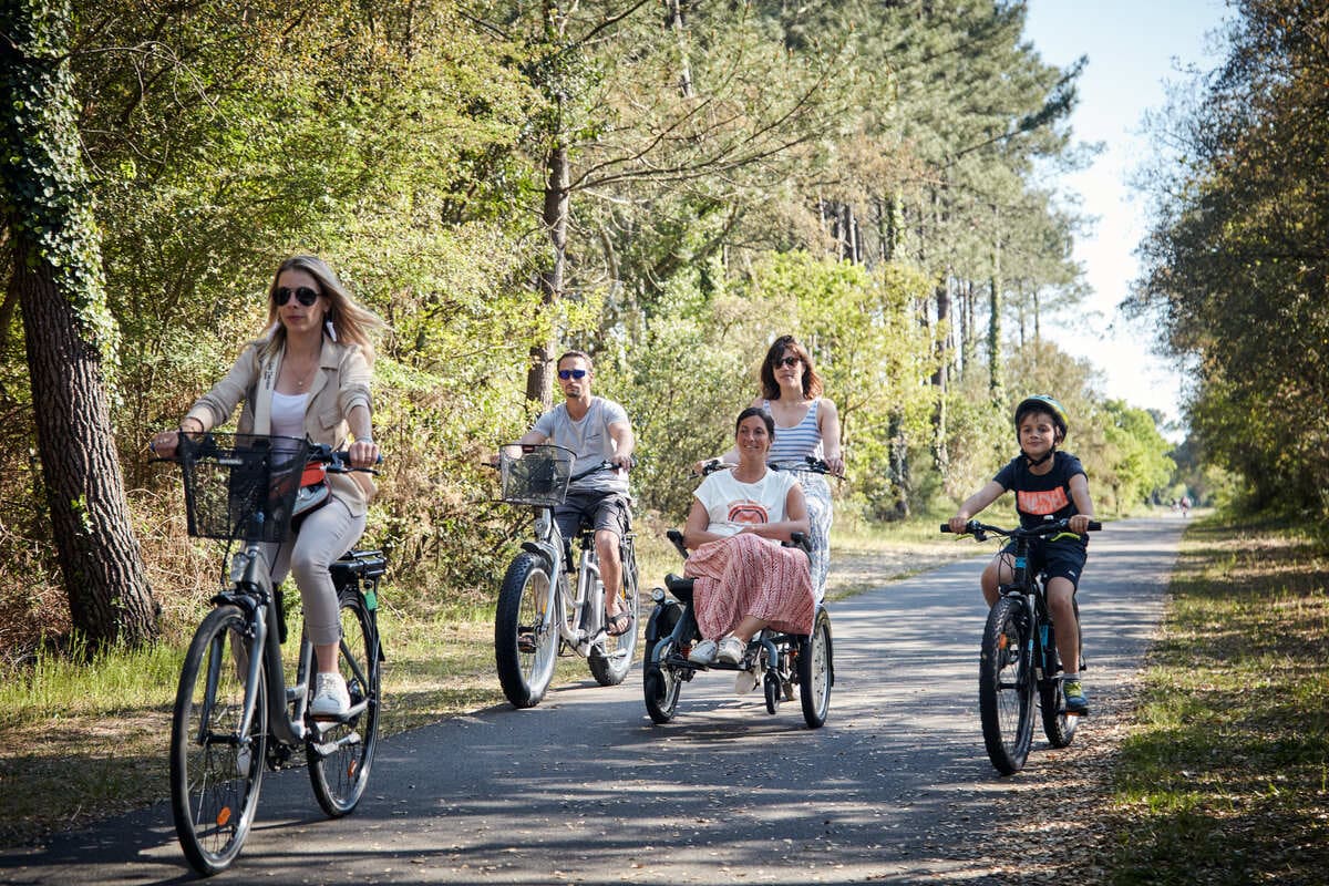 Handi Bike juntos para pasear