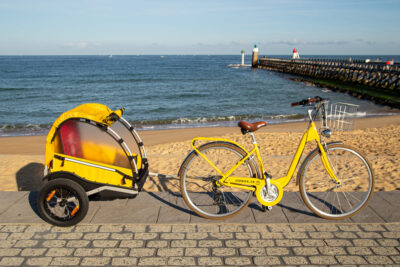 Location Remorque Enfant Pour Velo A Capbreton